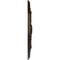 Ekena Millwork Flower Ceiling Medallion (Fits Canopies up to 3 7/8"), Hand-Painted Bronze, 27"OD x 1 1/8"P CM27FLBZS - alternate 3